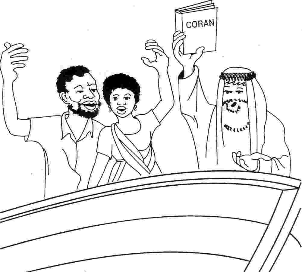 A husband and wife: For us it is love for life, until death. 
The Imam teaches: The Coran says: Be faithful.